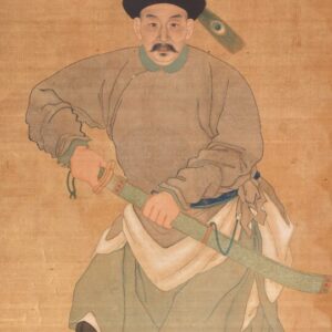 A RARE AND IMPORTANT IMPERIAL COURT PAINTING OF THE BANNERMAN TE'ER DENG CHE Qianlong, dated by inscription to the Wushen year, corresponding to 1788 and of the period