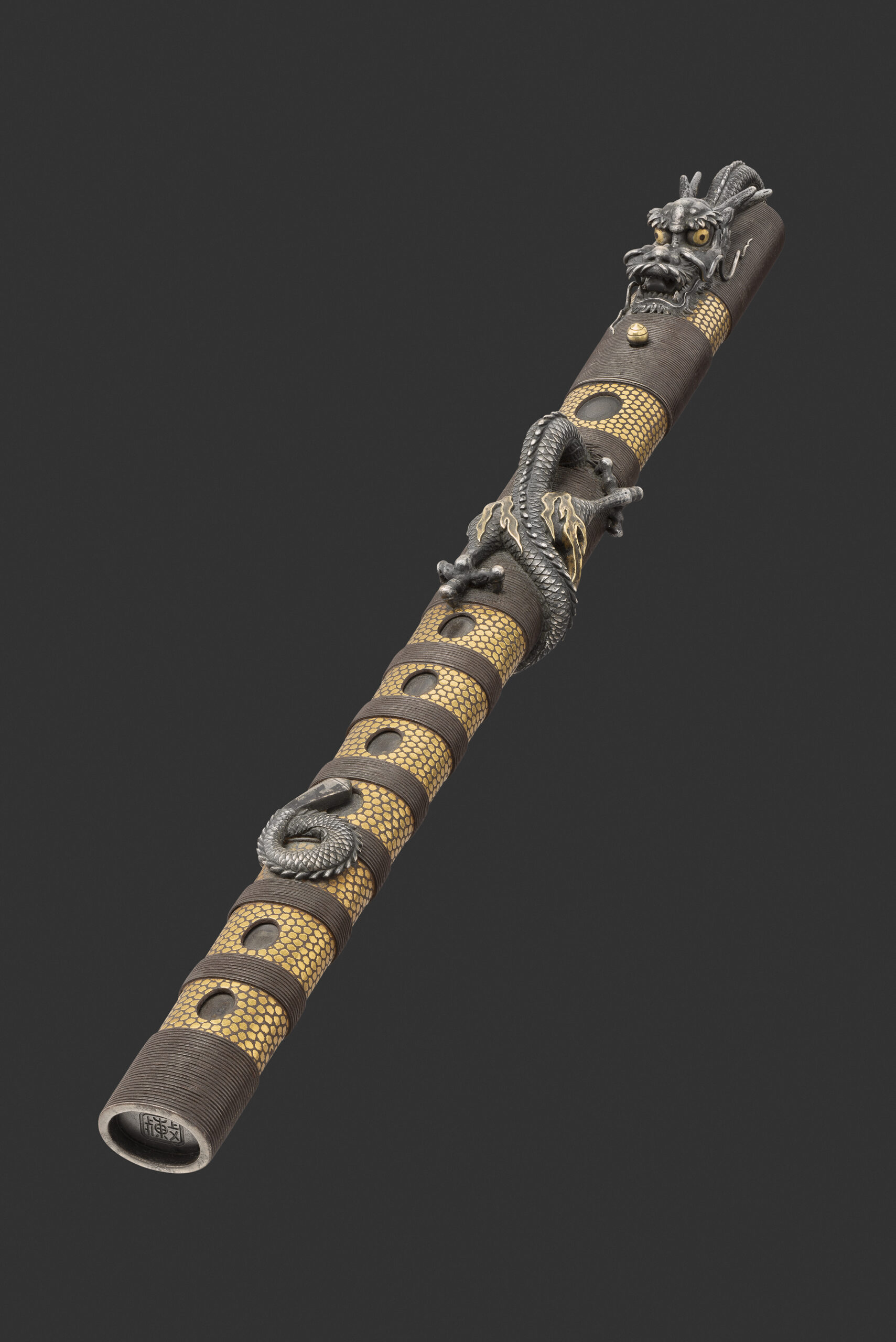 A Japanese Dagger, or Ken Tantō decorated as a Ryūteki