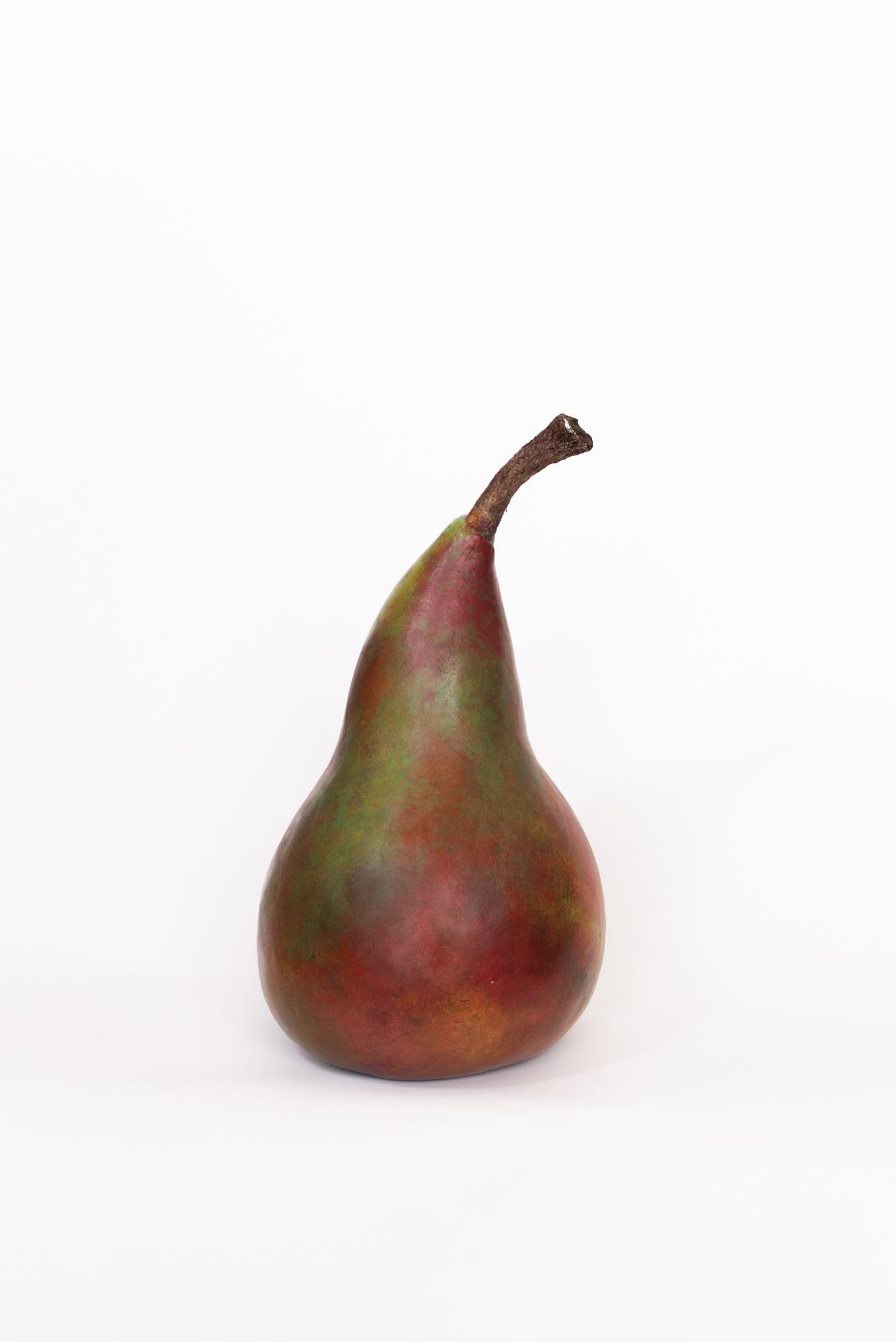 Pear, mixed media