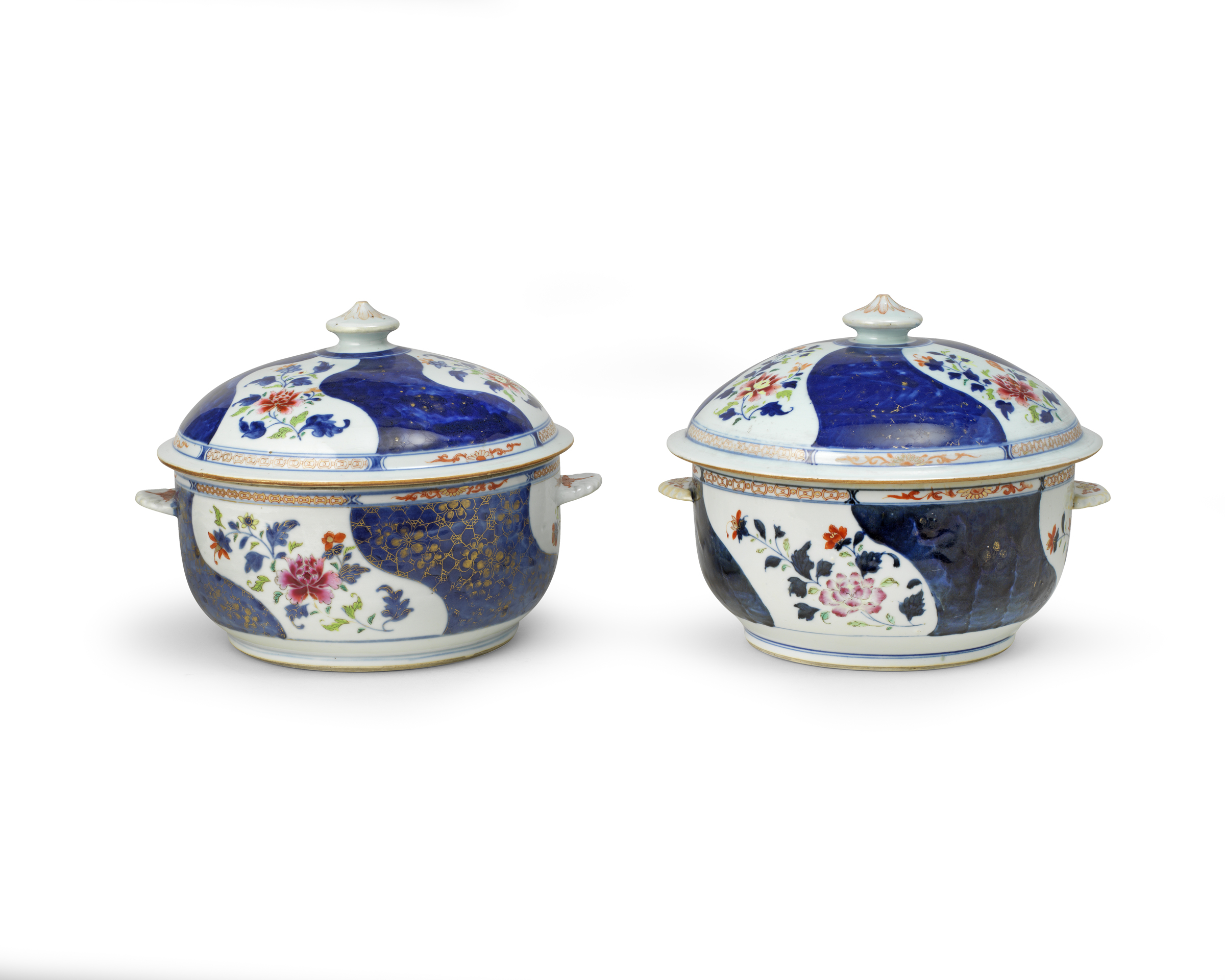 Pair of Tureens and Covers