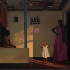 Tom Vattakuzhy, Drift, 2026, Oil on Canvas, 60 x 72 in